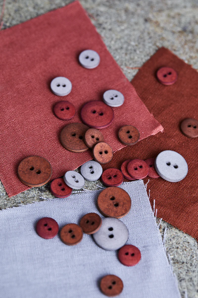 Mind The MAKER - Curb Cotton Buttons 18mm - Image 3