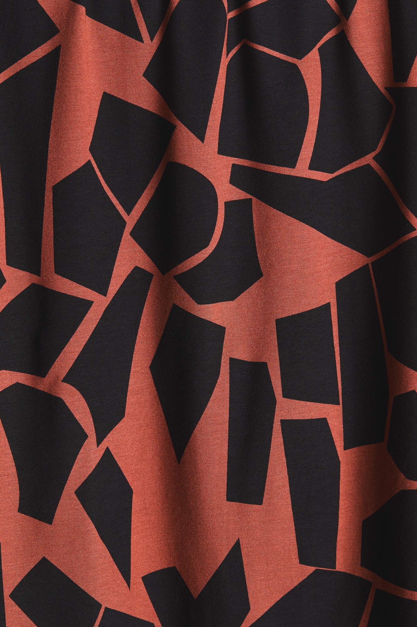 REMNANT 1.95 Metres - Mind The MAKER - Odd Puzzle Sienna ECOVERO™ Saja Viscose Jersey - Image 3