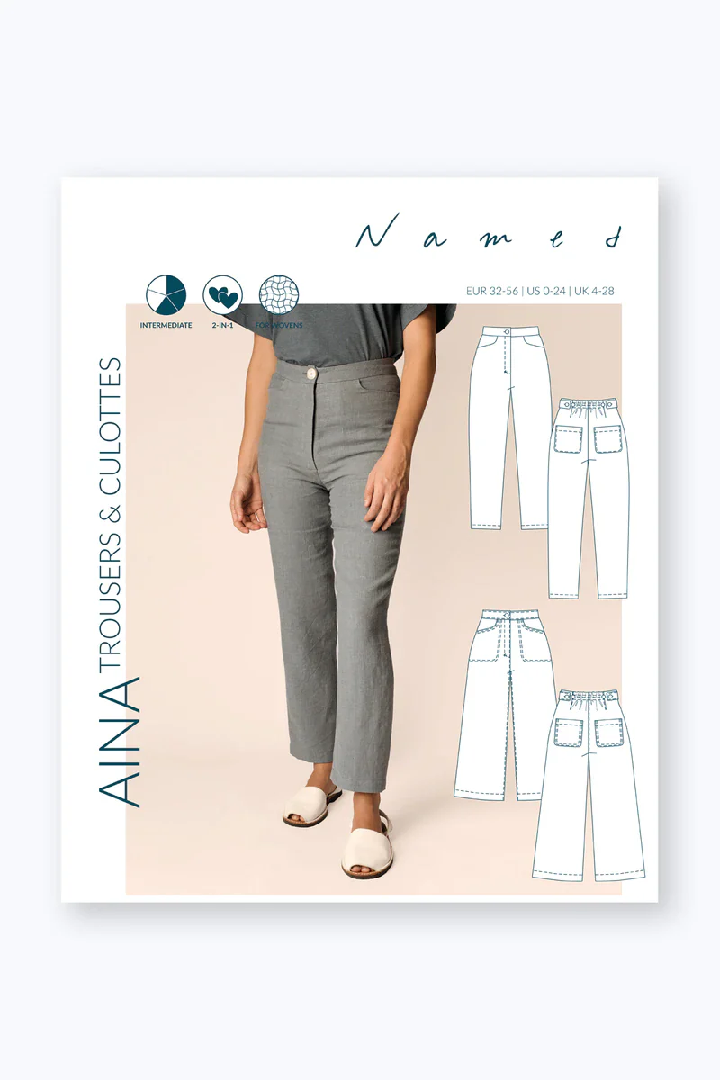 Named Clothing - AINA Trousers and Culottes Sewing Pattern - Image 7