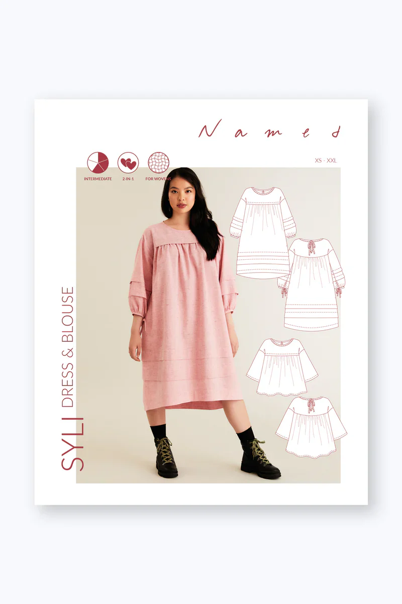 Named Clothing - SYLI Dress and Blouse Sewing Pattern - Image 10