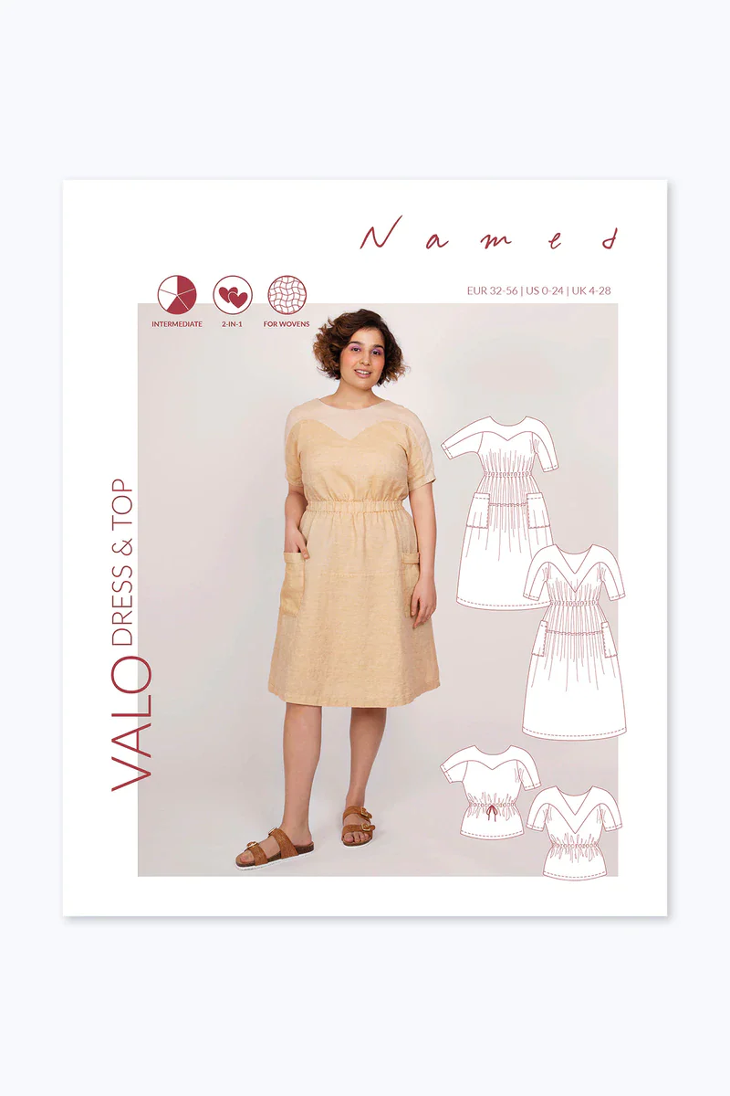 Named Clothing - VALO Dress and Top Sewing Pattern - Image 9