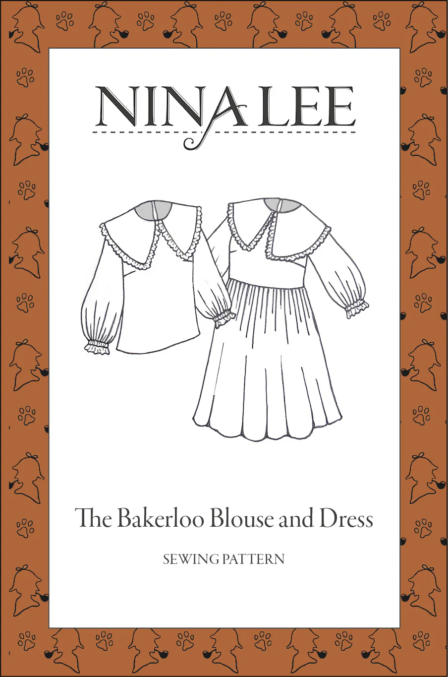 NINA LEE Bakerloo Blouse and Dress Sewing Pattern - Image 11