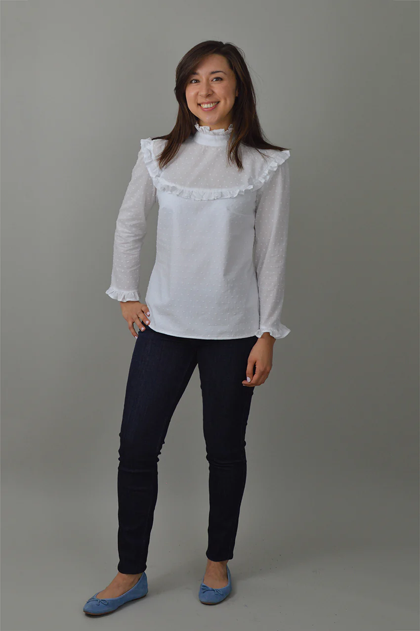NINA LEE Bloomsbury Blouse Sewing Pattern - Image 7