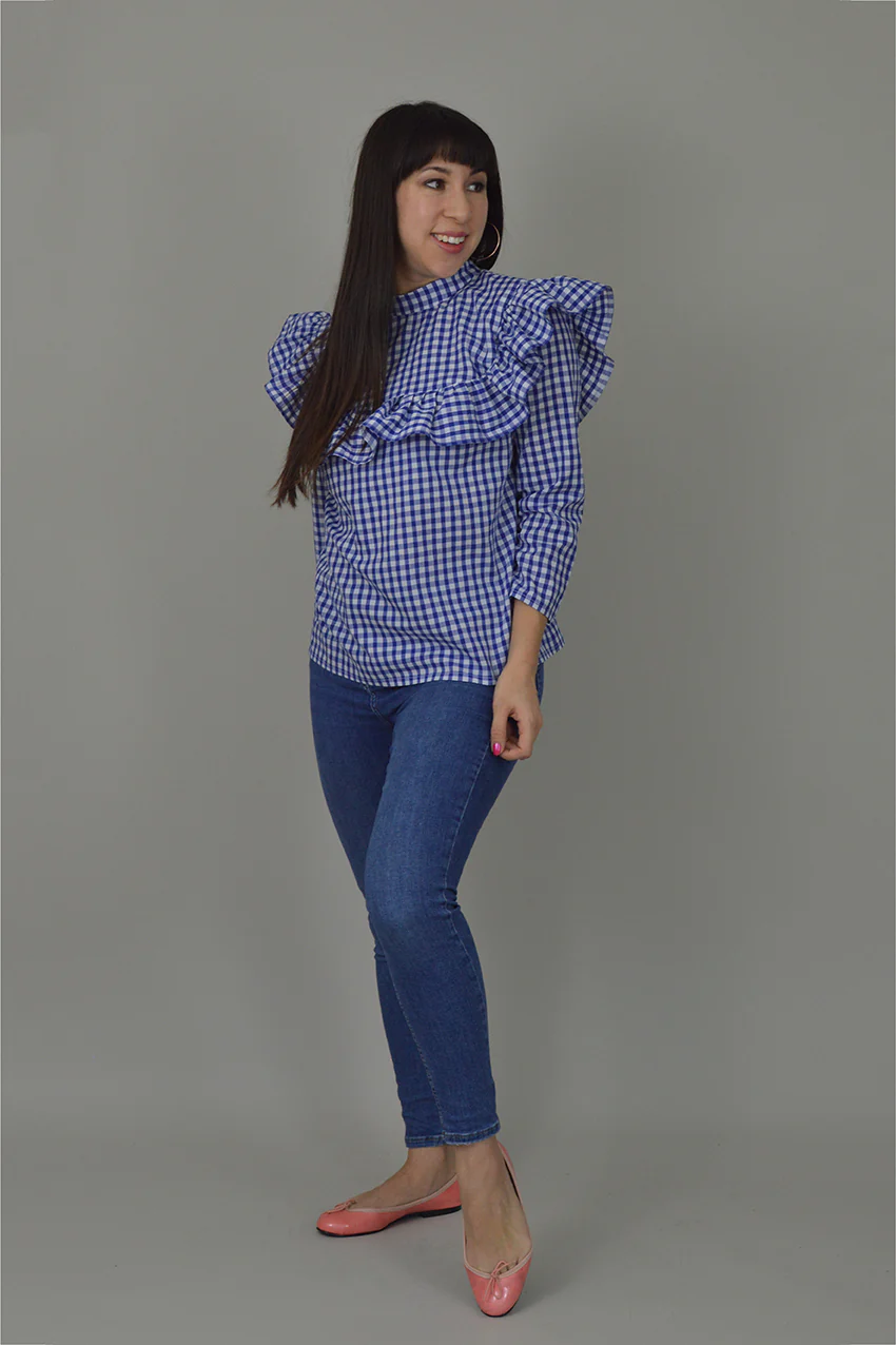 NINA LEE Bloomsbury Blouse Sewing Pattern - Image 8