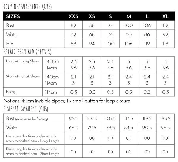 Papercut Patterns - Meridian Dress Sewing Pattern - Image 10