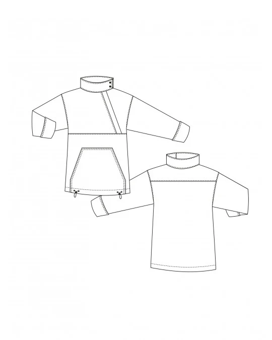 Pauline Alice - Maritims Pullover / Jacket Sewing Pattern - Image 6