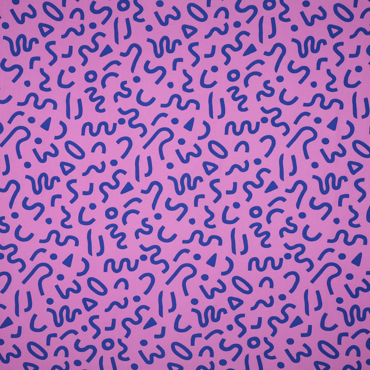 REMNANT 0.42 Metre - Boho Geo Purple Viscose with LENZING™ ECOVERO™ fibres - Image 5