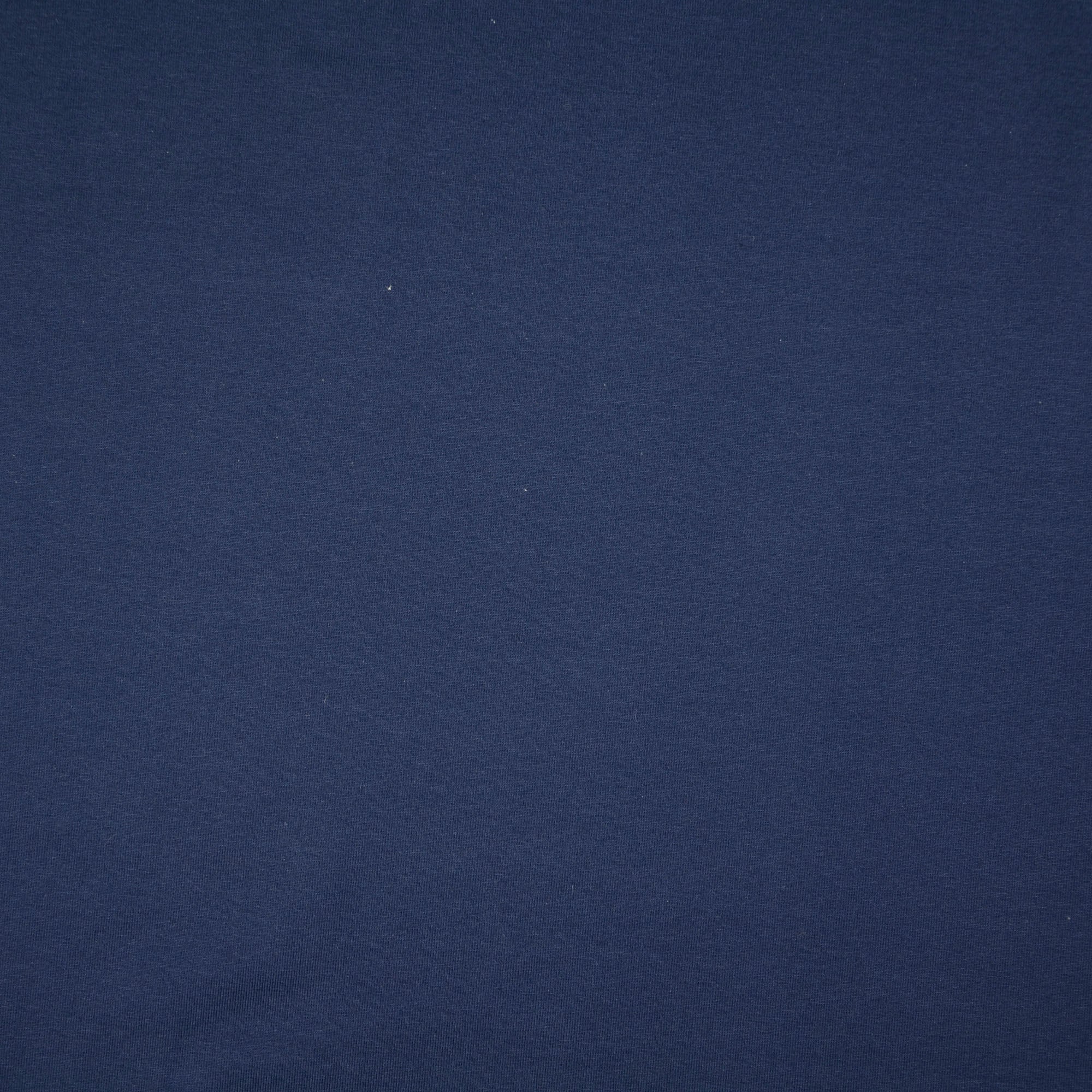 Essential Chic Navy Plain Cotton Jersey Fabric - Image 3