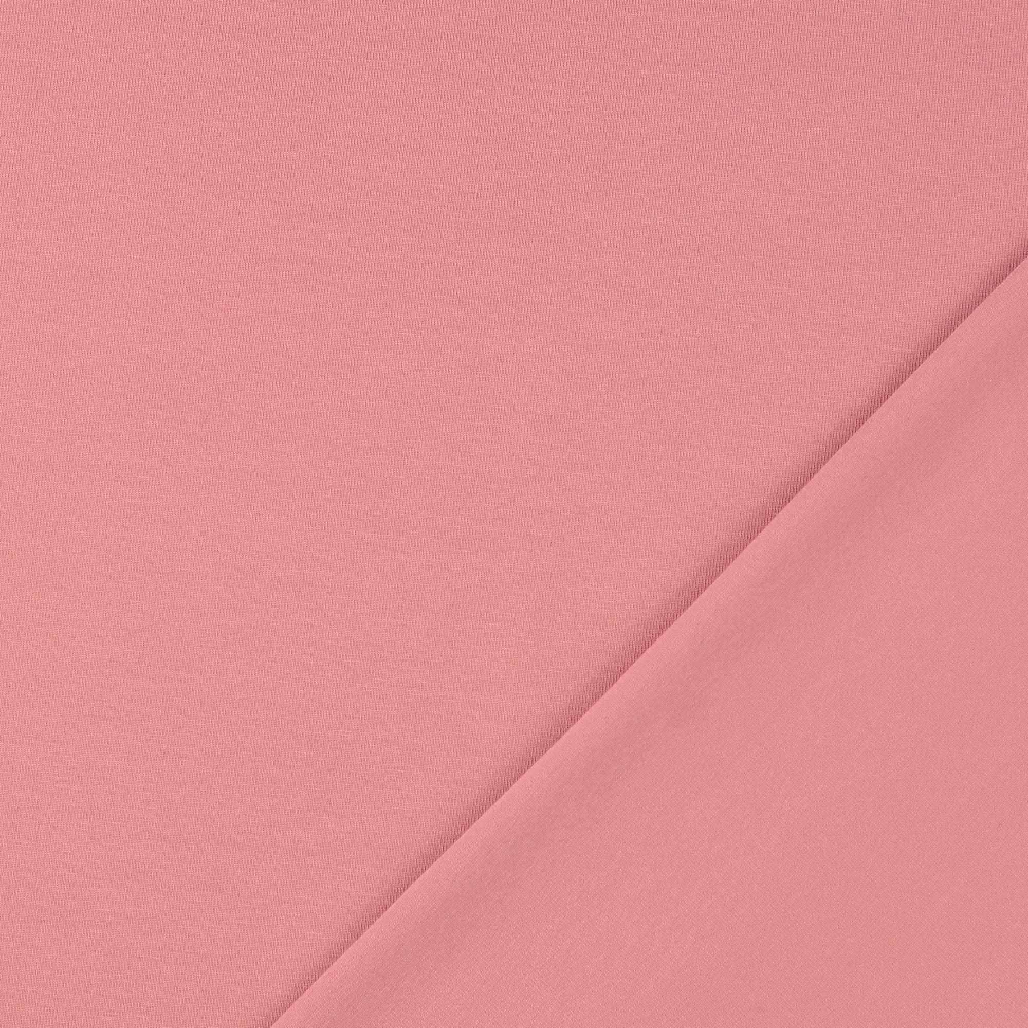 Essential Chic Dark Rose Cotton Jersey Fabric - Image 2