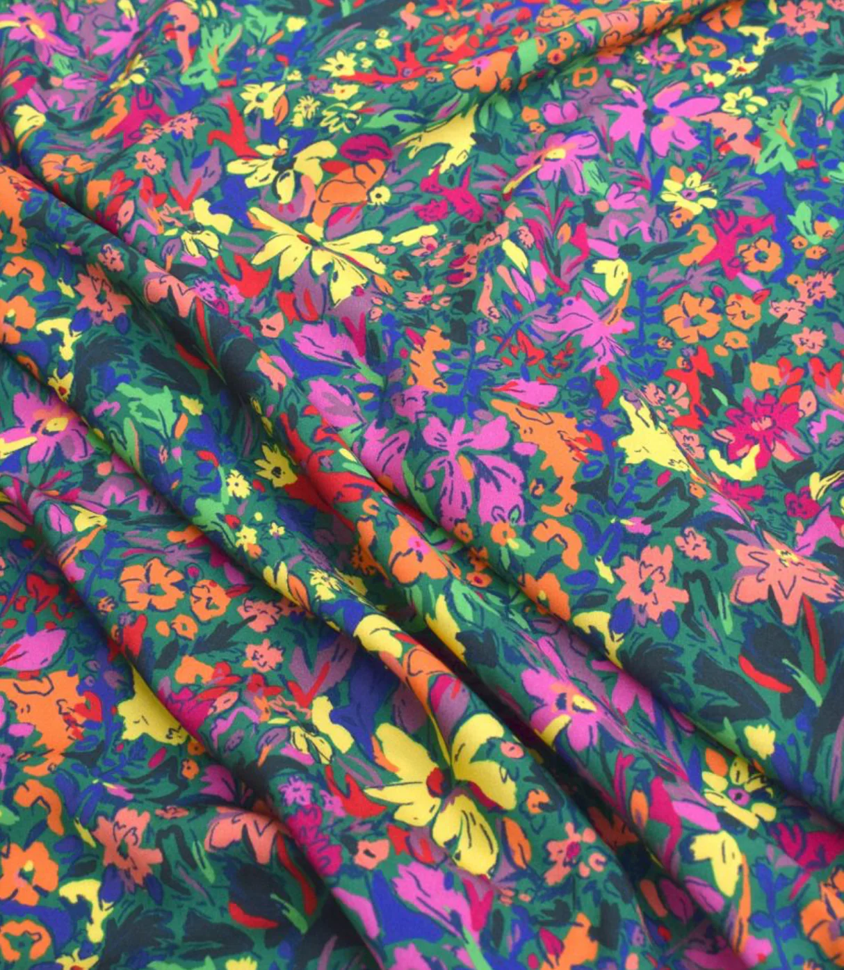 Cousette - Cleo Spring Green ECOVERO Viscose Fabric - Image 5