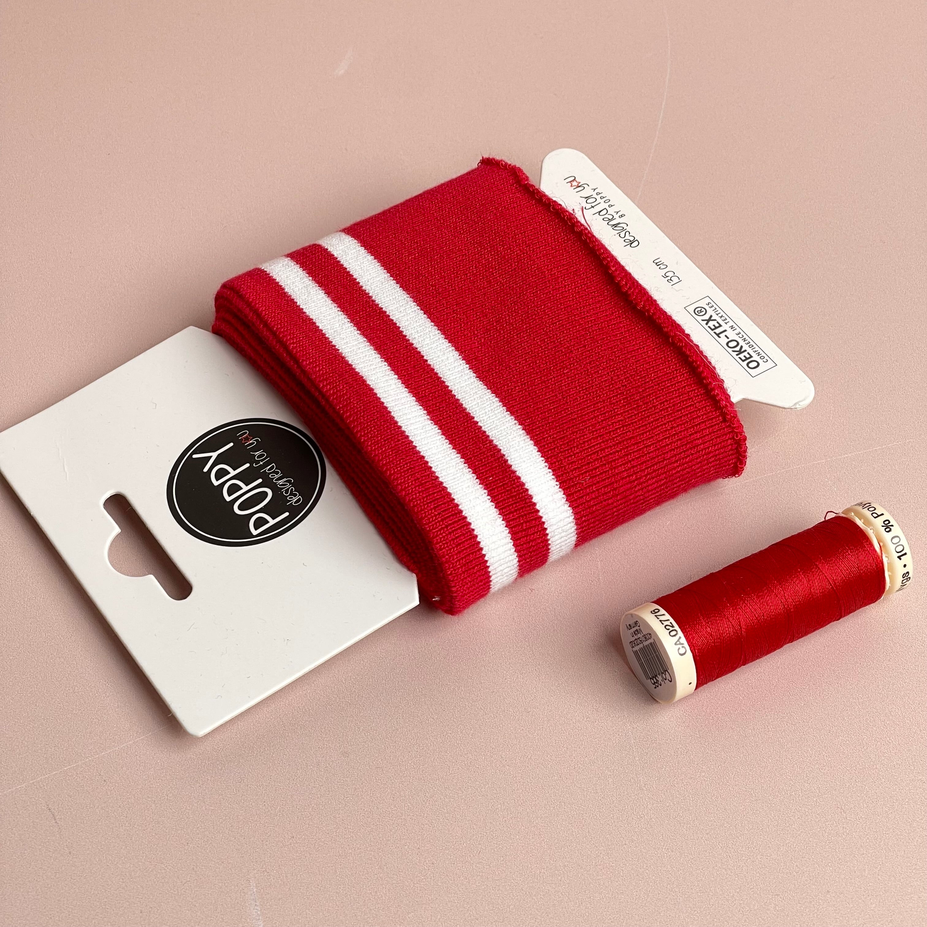 Ribbing Cuffing Pack with White Stripes - Image 30