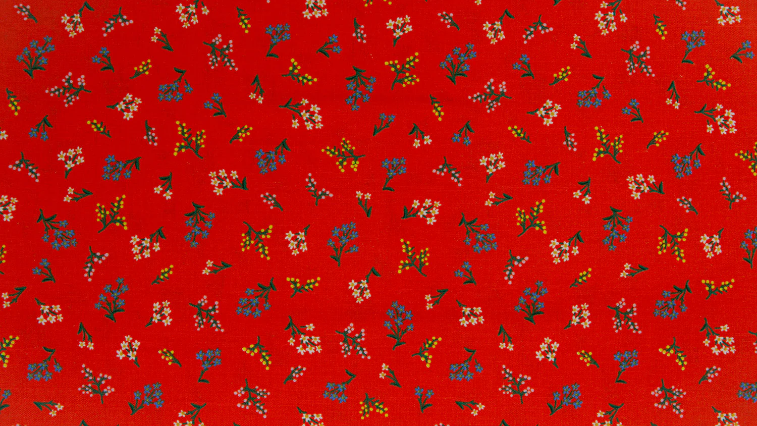 Rifle Paper Co - Petites Fleurs Red Cotton from Strawberry Fields - Image 3