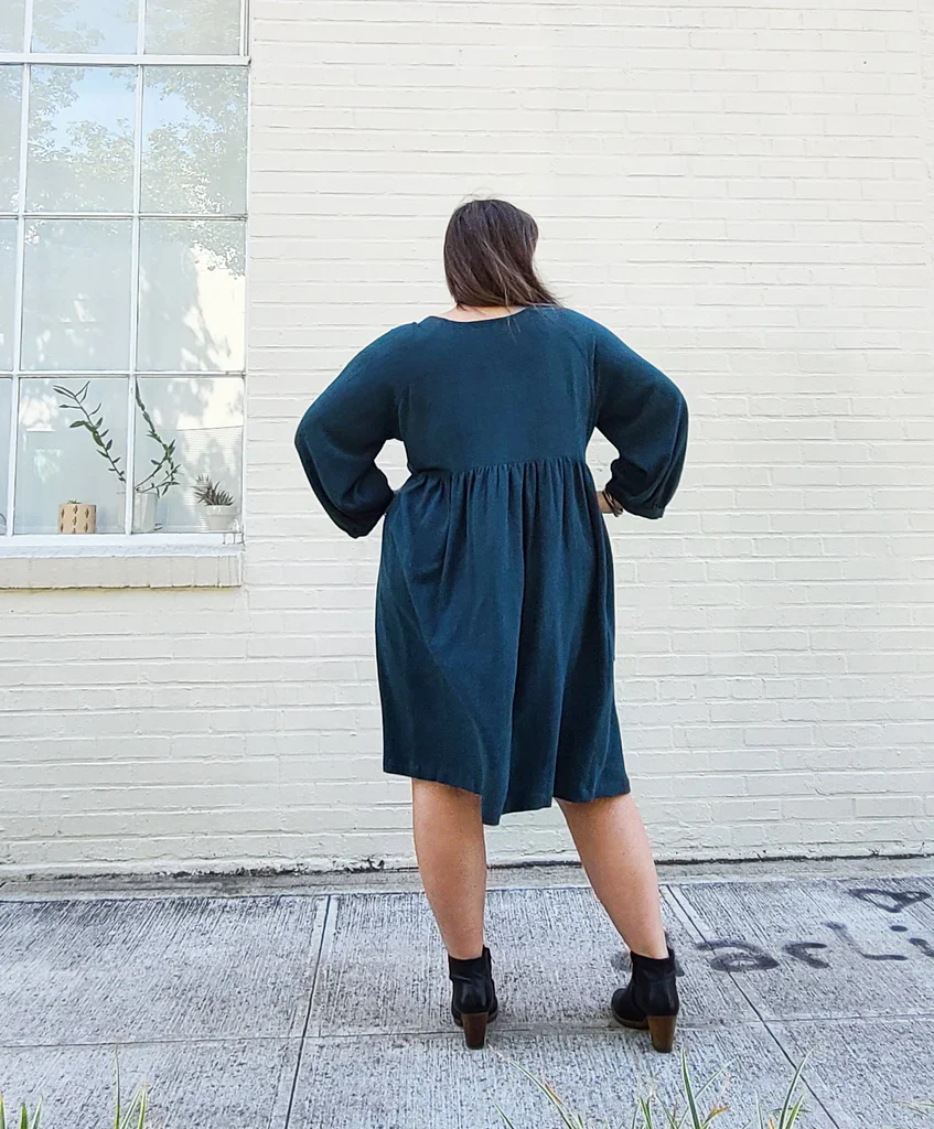 Sew House Seven - The Romey Gathered Dress and Top Curvy Fit Sewing Pattern 16-34 - Image 7