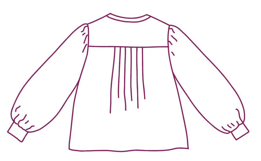 Atelier Jupe - Alexa Blouse Sewing Pattern - Image 3