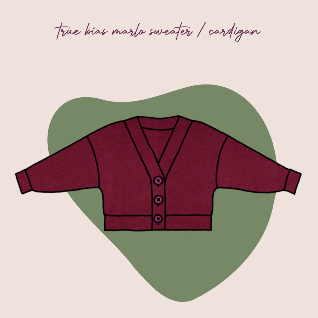Sewing Kit - Marlo Sweater in Snug Sweater Knit - Multiple Colours & Fabric Types - Image 14
