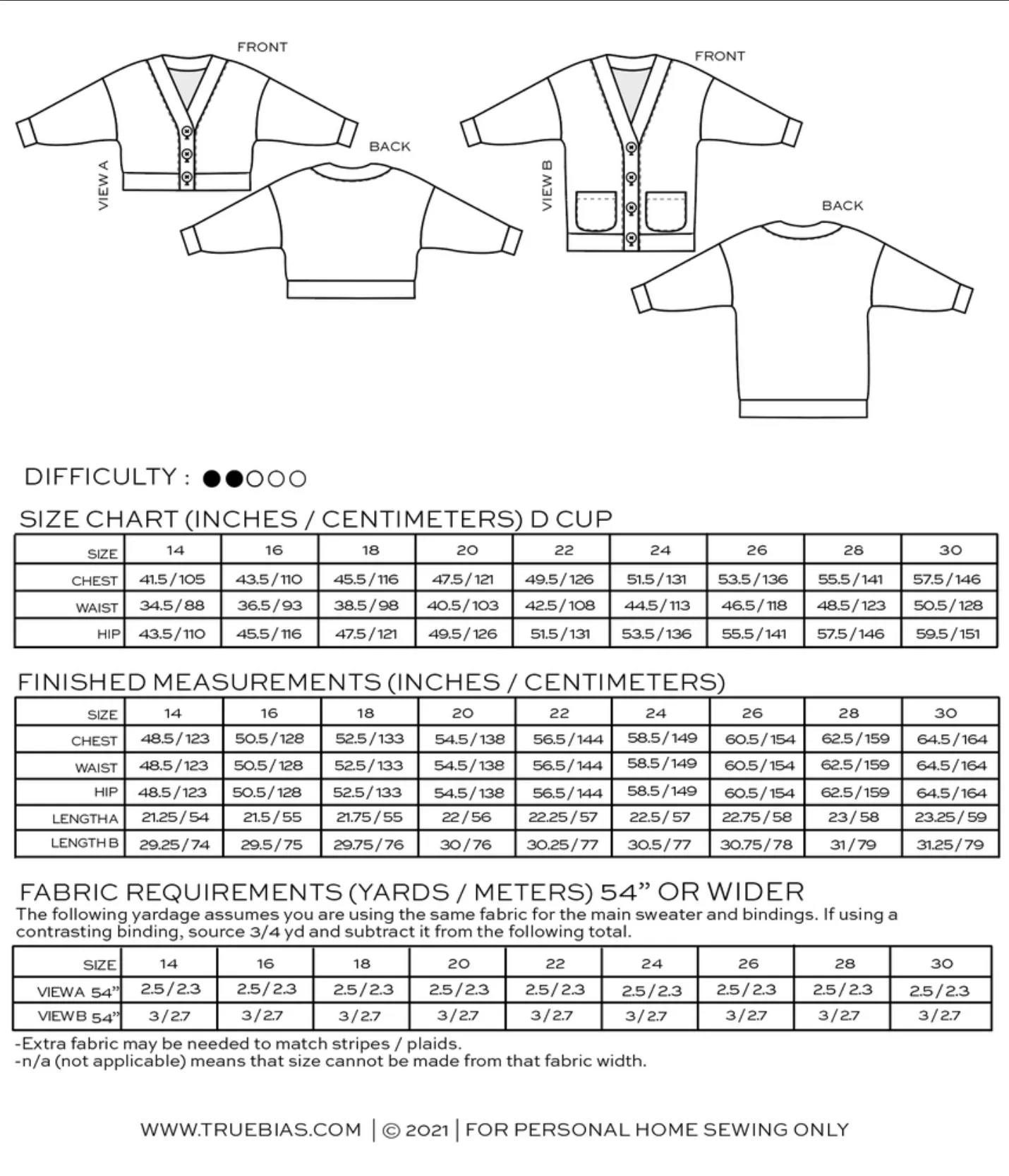 Sewing Kit - Marlo Sweater in Snug Sweater Knit - Multiple Colours & Fabric Types - Image 18