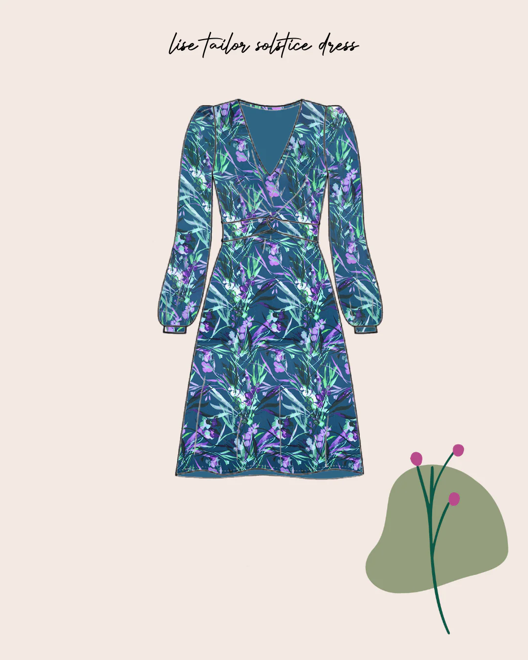 Sewing Kit - Solstice Dress and Blouse Sewing Kit - Image 9