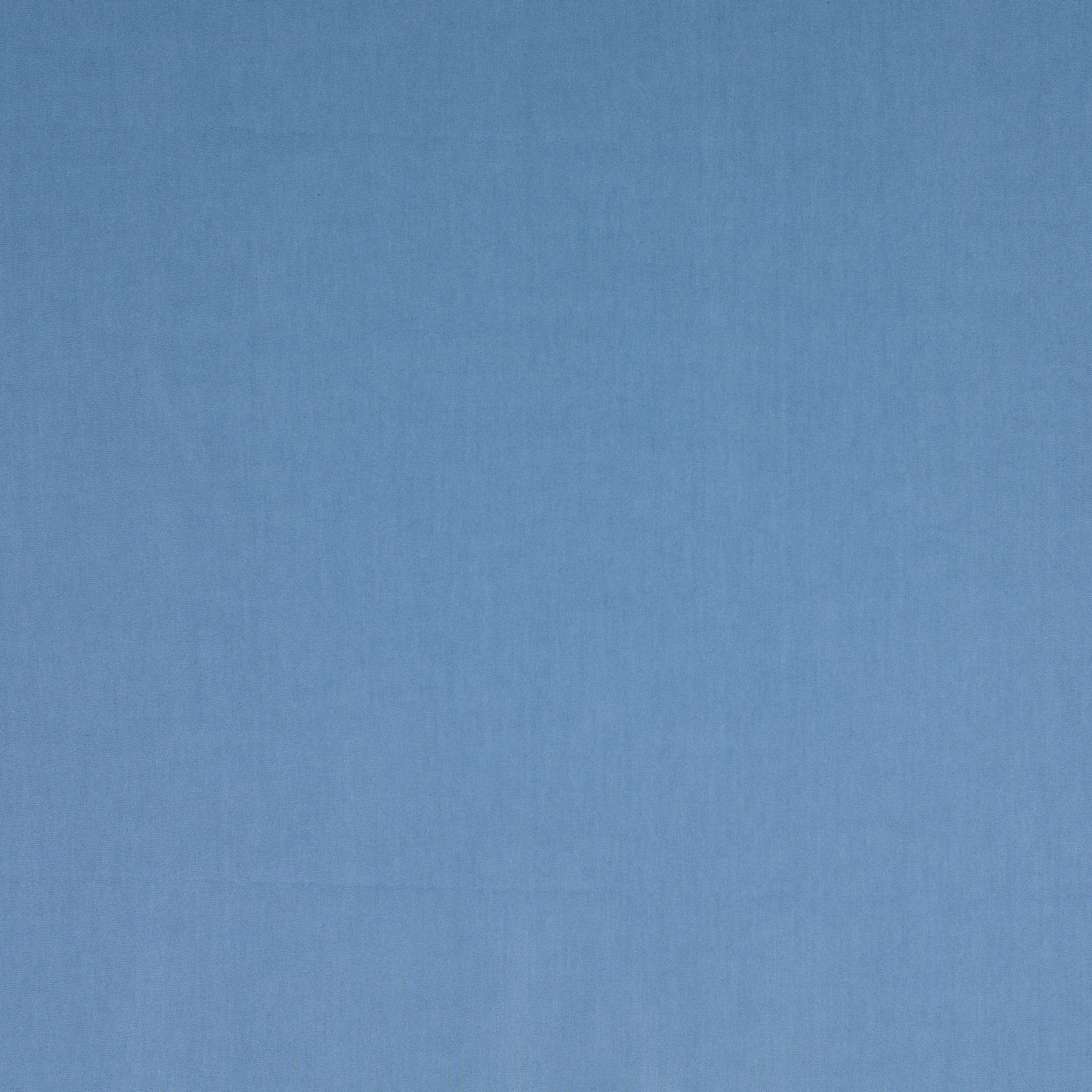 REMNANT 1.45 metres - Elegance Solid Sky Blue Stretch Viscose Poplin Fabric - Image 3