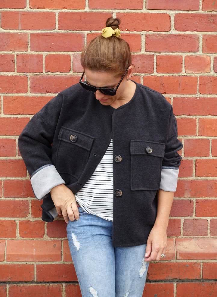 Style ARC - Adelaide Woven Jacket (Sizes 18 - 30) Sewing Pattern - Image 3