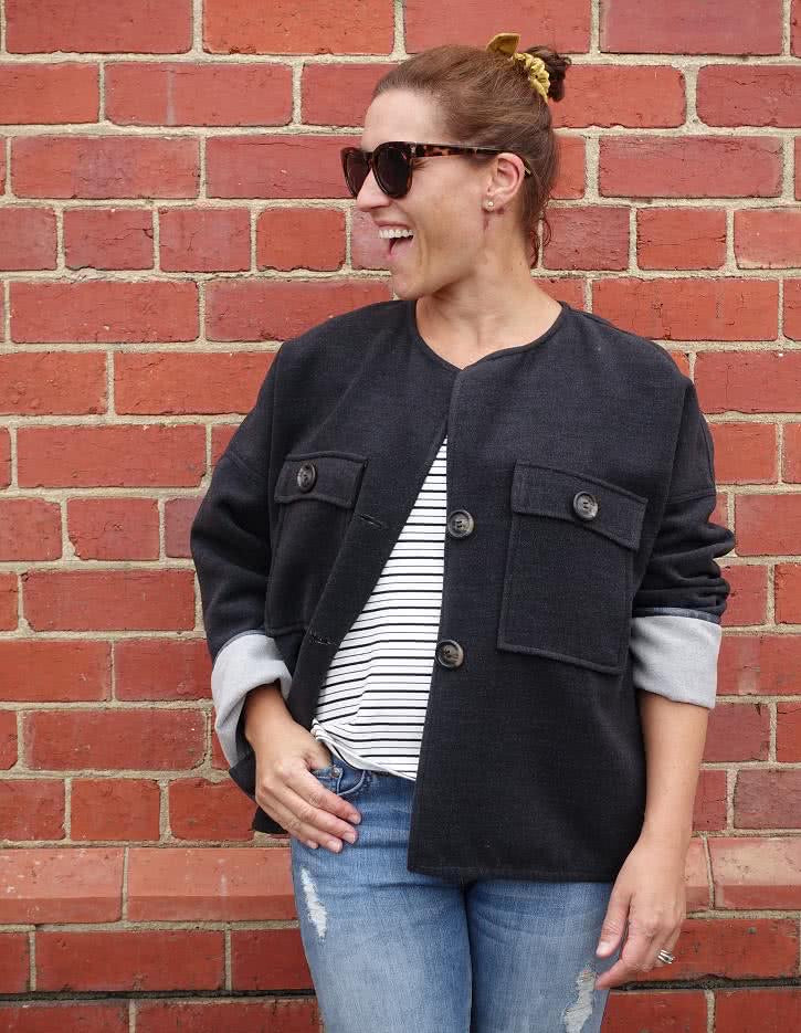 Style ARC - Adelaide Woven Jacket (Sizes 18 - 30) Sewing Pattern - Image 4