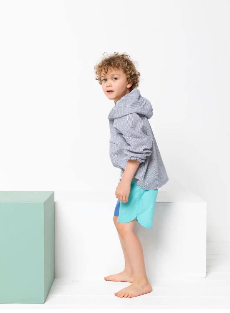 Style ARC - Ash Kids Anorak / Coat (Age 2 - 8) Sewing Pattern - Image 4