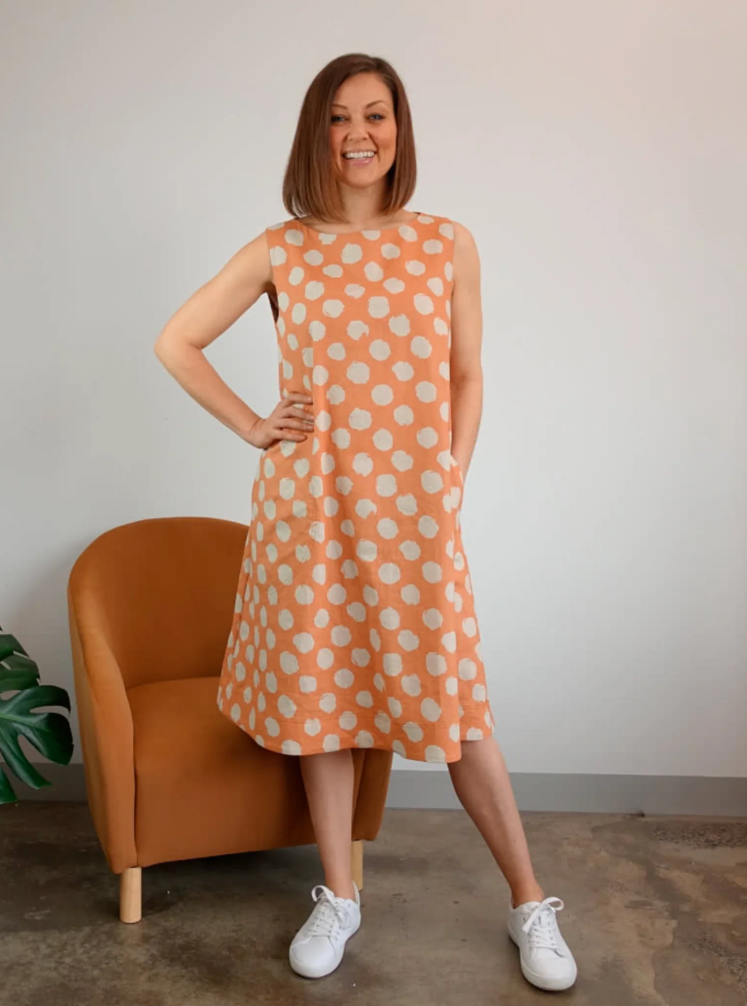 Style ARC - Lena Shift Dress (Sizes 4 - 16) Sewing Pattern - Image 3