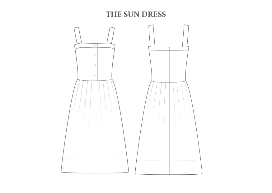 The Avid Seamstress SUN Dress - Sewing Pattern - Image 9