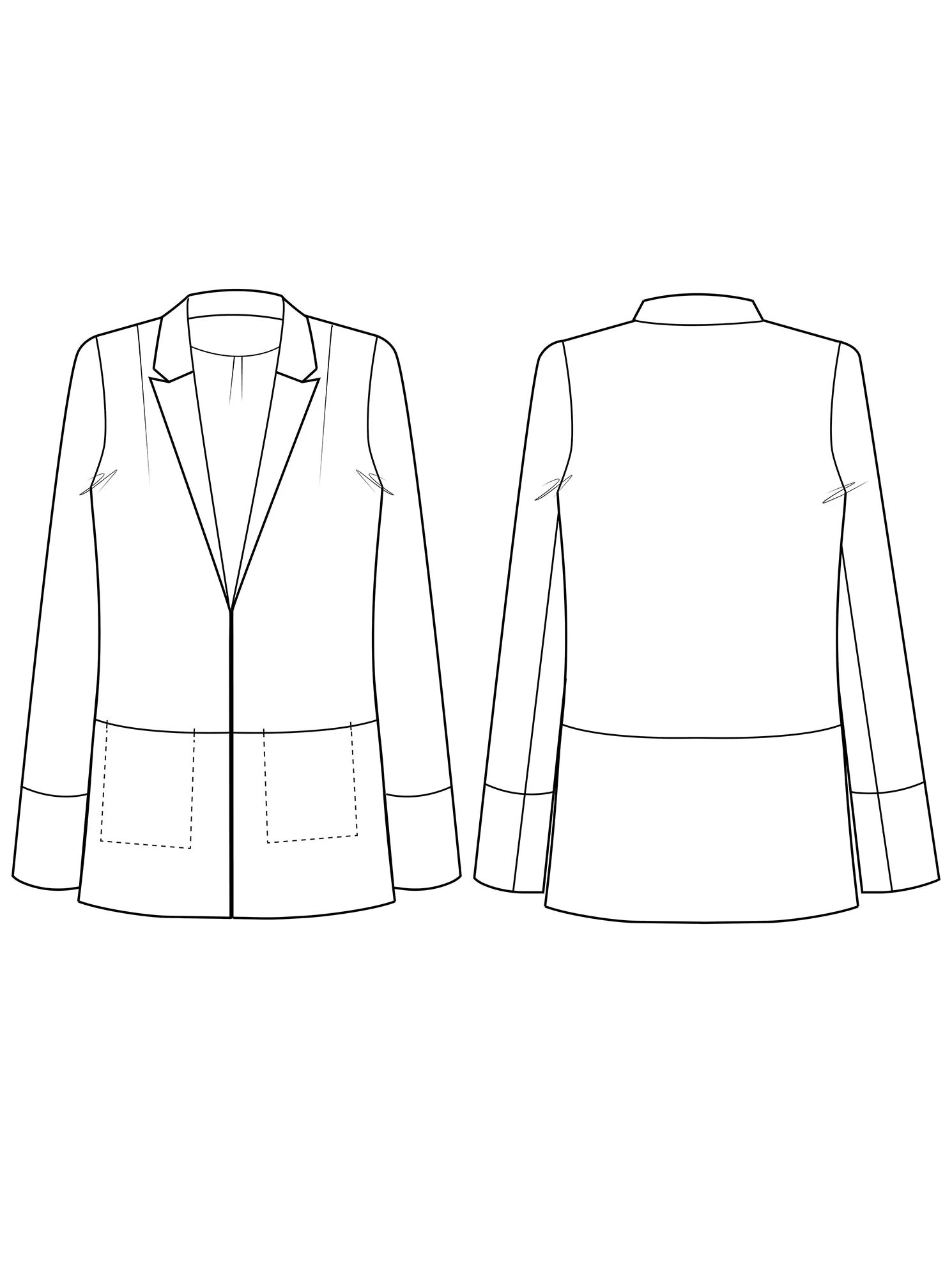 The Avid Seamstress THE BLAZER- Sewing Pattern - Image 8