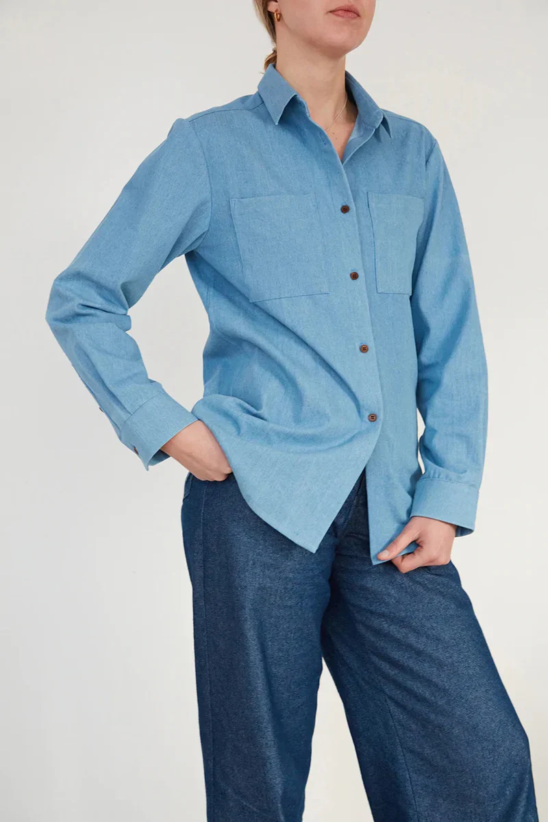 The Modern Sewing Co - Unisex Shirt Pattern - Image 2