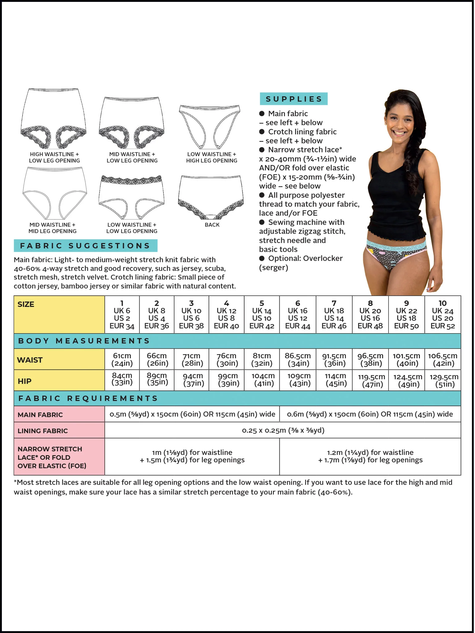 Tilly and the Buttons - Iris Knickers Sewing Pattern (6-34) - Image 3