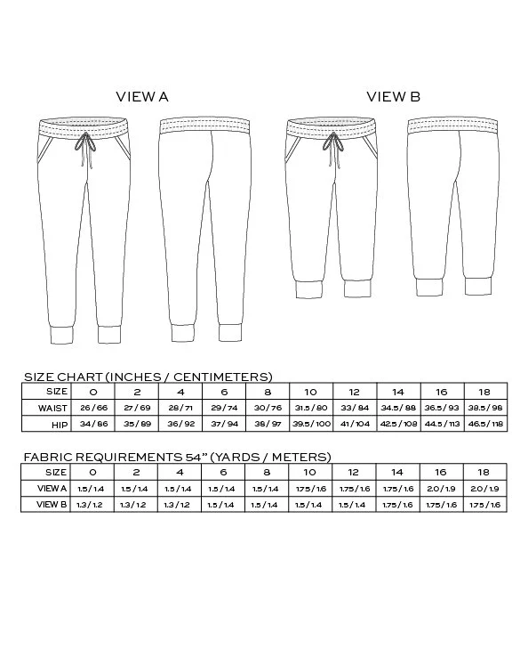True / Bias - HUDSON Pant Sewing Pattern - Image 3