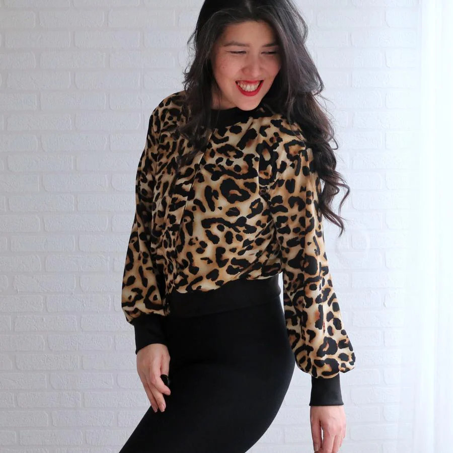 Wardrobe by Me - Balloon Cardigan Sewing Pattern - Image 11