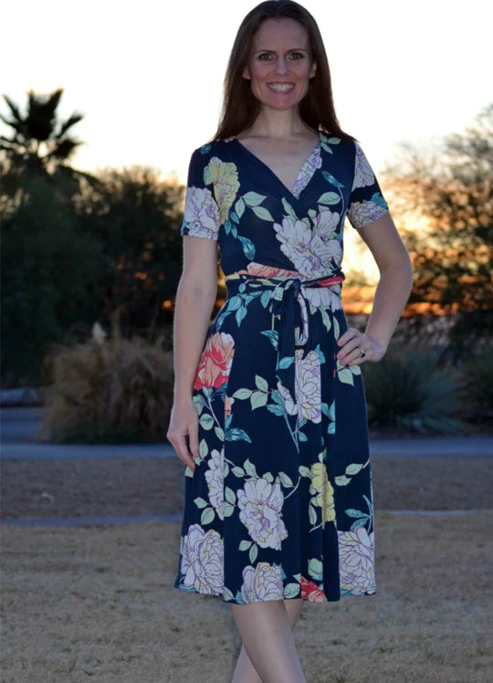 Wardrobe by Me - Wanda Wrap Dress Sewing Pattern - Image 18