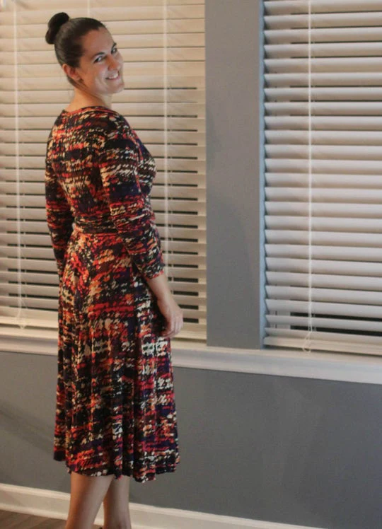 Wardrobe by Me - Wanda Wrap Dress Sewing Pattern - Image 24